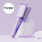 💇 32mm Wavy Hair Curler: Deep U-Barrel, 4 Temp Settings, Negative Ion, Auto Shut-Off