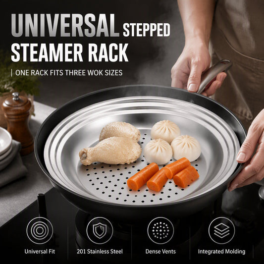 Universal Stainless Steel Steaming Plate