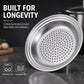 Universal Stainless Steel Steaming Plate