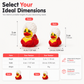 Creative 3D Printed Toy Duck Figurine