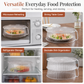 Multi-Layer Stackable Microwave Food Cover