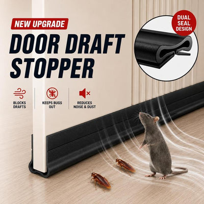 Under Door Silent Draft Stopper