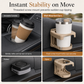 Folding Car Cup Holder Beverage Drink Rack
