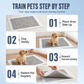 🐾🖤 Thickened Charcoal Pet Pee Pads – Fast Absorbing & Odor-Control Design