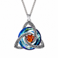🎁2026 New Arrivals 50% OFF💥Women's Celtic Knot Birthstone Pendant Necklace🌀📿