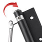 Adjustable stainless steel automatic door closer with silent damping