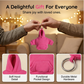 Fashionable Miniature Hoodie Keychain Accessory