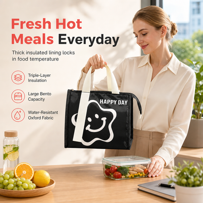 📢📢50% OFF !! ⏰Insulated Thickened Lunch Bag