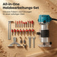 🛠️ Powerful 800W wood router 🎯 Complete router bit and chamfer bit set