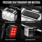 🥳2026 HOT SALE🥳💞50K+ SOLD! 🚲📱 50% OFF! Shockproof Bike Phone Mount + 6-LED Light Set – 180 lumens, Type-C rechargeable, dual independent lights, waterproof. Safe night cycling! 🛡️💪