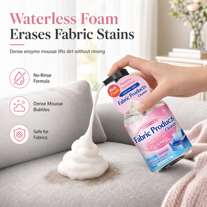 🧼 Stubborn Fabric Stains? Clean Them Without Water!