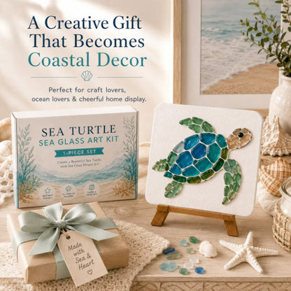 DIY Sea Glass Ocean Mosaic Art Kit