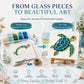 DIY Sea Glass Ocean Mosaic Art Kit