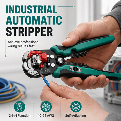 Multi-Functional Automatic Wire Stripper & Crimping Tool