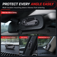 Solar Powered Car Simulated Anti-Theft LED Warning Light