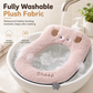 Washable Thickened Plush Toilet Seat Cover