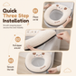 Washable Thickened Plush Toilet Seat Cover