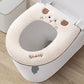 Washable Thickened Plush Toilet Seat Cover