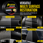 Car Interior Plastic Restoration Wax and Scratch Repair