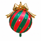 50-Piece Christmas Bowknot Hanging Balloons