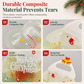 Cute Christmas Tree Transparent Gift Bag with Handle
