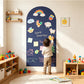 Self-Adhesive Magnetic Whiteboard Sticker for Kids Drawing