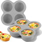 4-Cavity Silicone Cake Baking Mold