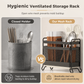 Wall-Mounted Kitchen Utensil Holder