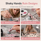 Nail Art Practice Stand Set
