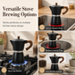Classic Italian Moka Pot for Home Use