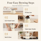 Classic Italian Moka Pot for Home Use