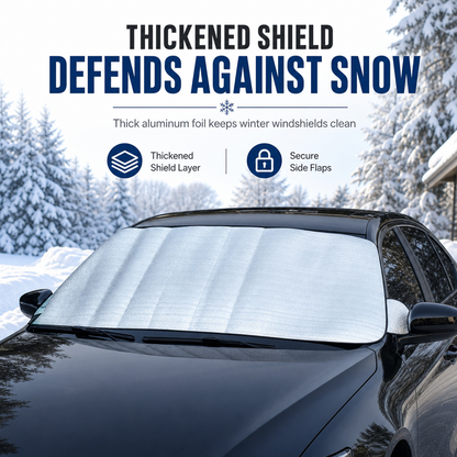 Double-Sided Aluminum Foil Car Windshield Snow Cover