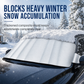 Double-Sided Aluminum Foil Car Windshield Snow Cover