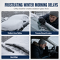 Double-Sided Aluminum Foil Car Windshield Snow Cover