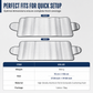 Double-Sided Aluminum Foil Car Windshield Snow Cover