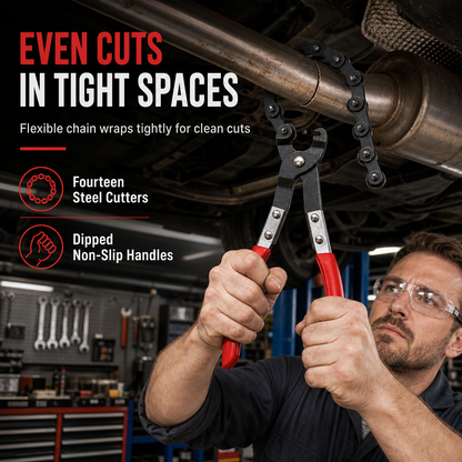 Car Exhaust Pipe Chain Cutter Pliers