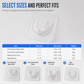 Adhesive No-Drill Curtain Rod Bracket Holders