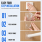 Adhesive No-Drill Curtain Rod Bracket Holders
