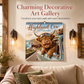 Highland Cow Series 12-Month Hanging Wall Calendar