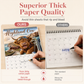 Highland Cow Series 12-Month Hanging Wall Calendar
