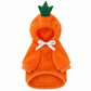Warm Fleece Lined Pet Hooded Sweatshirt with Drawstring