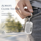 Inspirational Metal Keychain with Engraved Quote