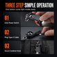 Multifunctional COB Keychain Flashlight with Bottle Opener