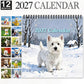 2027 West Highland White Terrier Calendar
