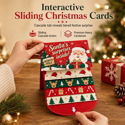Christmas Pull-Out Greeting Card