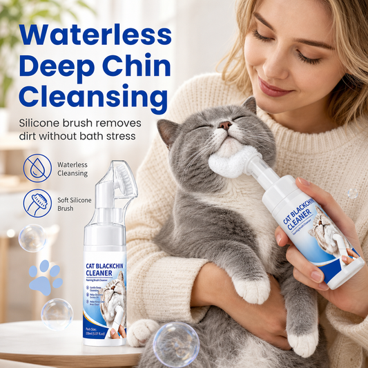 Pet Waterless Cleaning Mousse Foaming Cleanser for Cats and Dogs