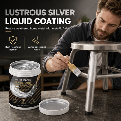 Water-Based Silver Metallic Protective Coating