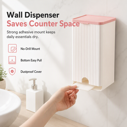 Multifunctional Drawer-Style Storage Box with Flip-Top Lid