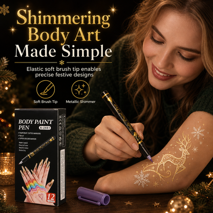 Water Based Temporary Tattoo Pens Erasable Body Markers