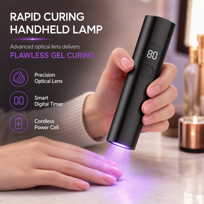 ⏳🔥LIMITED-TIME 50% OFF! ⏰Portable Handheld UV Nail Lamp💅💜
